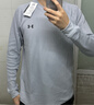 安德玛（UNDERARMOUR）DFO男子圆领运动休闲长袖T恤1302355 摩登灰011 2XL 实拍图