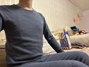猫人【鹅绒天丝】2025新品保暖内衣男士圆领加厚德绒发热秋衣秋裤套装 实拍图