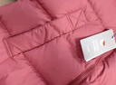 保姆鹅  【风墙】儿童羽绒服宝宝中长款护脸加厚外套保暖童装[NG2664] 石榴粉 110 实拍图