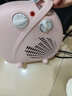 奥克斯（AUX）暖风机取暖器办公室电暖气家用节能台式电暖器热风机200A2 香槟色-双温控【过热保护+智能恒温】 实拍图