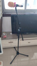 金正（NINTAUS） 麦克风话筒支架专业舞台落地压杆伸缩三脚架开会演讲麦架落地式舞台KTV无线电容麦立式支架 HY-23 实拍图
