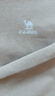骆驼（CAMEL）长袖圆领套头卫衣男宽松休闲运动打底衫 J13CAYL6063 淡卡其 M 实拍图