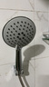 四季沐歌（MICOE）增压淋浴花洒喷头套装 浴室大面板淋浴头电镀手持花洒三件装HS122 实拍图