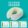 碧荷（P.Health）碧荷儿童U型枕宝宝旅行安全座椅枕颈椎婴儿枕头u型枕护颈枕 12-18岁灵气灰【赠收纳袋】 实拍图