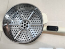 美的（Midea）电炒锅 电蒸锅 电煮锅 家用多功能电火锅 煎炒蒸煮炒菜锅 4L多用途锅一体宿舍锅 HCG2816 配蒸笼 实拍图