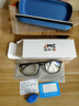 吉米·橙老花镜男防蓝光高清时尚老年人超轻高档品牌女花镜 黑色200度 实拍图