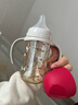 贝亲（Pigeon）PPSU双把手防胀气奶瓶240ml 猫头鹰 L号奶嘴 6月+ AA221 实拍图