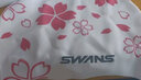 SWANS泳镜女进口防水防雾高清泳帽套装近视游泳眼镜潜水装备樱花250° 实拍图