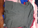 立蒙（LIMENG）男女装素色180g全棉短袖t恤圆领宽松体恤打底衫 深灰 2XL 实拍图