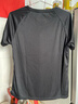 探拓（TECTOP）速干T恤 透气女圆领短袖速干衣 044女款黑色 XL 实拍图