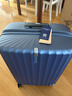 新秀丽（Samsonite）行李箱25英寸拉杆箱时尚竖条纹旅行箱包石蓝色GU9密码托运箱 实拍图