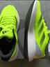 adidas DURAMO RC训练备赛轻盈体测跑鞋男女阿迪达斯官方 荧光绿/灰/黑(推荐脚型偏胖选大半码)   41 实拍图