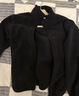 优衣库童装男童女童摇粒绒拉链茄克长袖外套夹克秋冬新款478141 09 黑色 160 实拍图