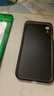 今舞 适用苹果XR手机壳超薄磨砂iphonexr全包防摔半软硬壳女男款通用商务PP类硅胶外壳保护套 透明黑 实拍图