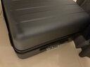 90分行李箱20英寸莱茵河经典款 拉杆箱登机旅行箱万向轮密码箱钛金灰 实拍图