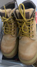 骆驼（CAMEL）大黄靴女时髦擦色粗跟户外工装秋马丁靴 L24W076611 土黄(5孔) 37 实拍图