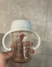 贝亲ppsu奶瓶 新生儿奶瓶 宽口径宝宝水瓶 婴儿喝奶瓶 儿童离乳吸管瓶 330ml 带LL奶嘴（9个月+） 实拍图