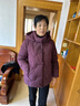 唐致中老年羽绒服女短款中式加厚妈妈冬装60岁70老人奶奶太太冬季外套 紫红 3XL 【建议121-135斤】 晒单实拍图