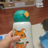 杯具熊（BEDDYBEAR）四叶草儿童保温杯四盖三用吸管水杯316不锈钢学生杯子630ML激萌虎 实拍图