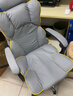 奥伦福特 电脑椅办公椅子电竞椅家用人体工学椅老板椅主播靠背椅皮革转椅 创意工学椅-灰+含乳胶垫【二代】 实拍图