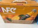 农夫山泉100%纯果汁NFC橙汁300ml*10瓶整箱鲜果冷压榨饮料礼盒热门商品 实拍图