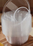 美丽雅一次性碗食品级500ml*40只 耐高温航空水晶碗野餐塑料方便汤碗 实拍图