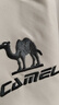 骆驼（CAMEL）薄绒风衣男户外防泼水防风夹克外套 J13CZ0L7070A 浅卡其 XXL 实拍图