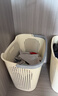 京东物流 脏衣篓家用脏衣服收纳筐脏衣篮浴室洗衣篮神器收纳筐 优雅灰 大号【长36宽25.5高32.5CM】 实拍图
