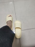 洁丽雅拖鞋女夏季室内家居家用浴室洗澡防滑防臭EVA情侣静音凉拖鞋男夏 黄色【热卖款】 42-43 （适合41-42码） 实拍图