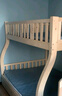 皇家御兔【免费安装】实木子母床二层儿童床小户型家用两层多功能高低床 原木直梯+床垫 上铺宽130*下铺宽150 实拍图