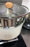 小熊（Bear）含钛陶瓷双层蒸锅大容量汤锅家用蒸煮锅26cm燃气灶通用 JG053-P01 实拍图