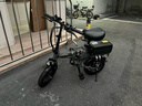 普莱德滴滴e代驾电动车 新国标铝合金折叠电动自行车 超长续航锂电池电瓶车 1.1米车身 专业代驾代步通用 王者版-NFC油刹-进口级35A-105KM 实拍图