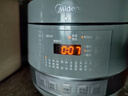 美的（Midea）【国家补贴】0涂层精钢厚釜电压力锅5L双胆全自动智能预约家用煲汤煮饭电饭煲C5856G高压锅4-6人 实拍图