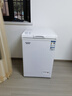 澳柯玛（AUCMA）100升家用减霜小冰柜母乳小型冷柜冷藏柜冷冻柜卧式顶开门冰箱一级能效 BC/BD-100H 国家补贴 实拍图