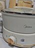 美的（Midea）电煮锅 电火锅 电炒锅 电蒸锅 分体式 家用多功能锅 四季小嗨锅 HGC232301W 配蒸片【国家补贴】 实拍图