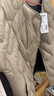 雪中飞新款时尚百搭经典斜插大口袋防风袖口保暖女士短款羽绒服女 松木卡其|7467 M /165/88A 实拍图