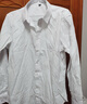 帕托瓦衬衫男长袖纯色商务职业正装白衬衫工装男装衬衣男CS108 白色 3XL 实拍图