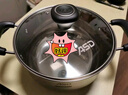 爱仕达（ASD）汤锅304不锈钢蒸汤锅 炖煮锅复底小汤锅22CM燃气电磁炉通用奶锅B1 实拍图