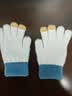卡尔美（KELME）儿童手套6-12岁冬季保暖防寒男女童毛线手套学生可爱五指全指手套 实拍图