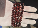 山中玉印度小叶紫檀108颗手串爆满金星紫檀木文玩佛珠黑红手链男女礼物 老料8mm 实拍图
