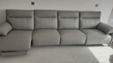 左右头层牛皮零靠墙电动功能沙发6013青云灰 3.48m 四双电动 实拍图