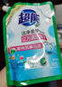 超能 洁净柔护(鲜艳亮丽)洗衣液 橙花茉莉香 1kg*1袋 15分钟快洗 实拍图