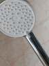 箭牌（ARROW）【政府补贴】手持花洒头增压淋浴手持单花洒莲蓬喷头硅胶出水孔 拨片三档增压【单件-A款银色】 实拍图