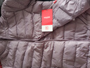 鸭鸭（YAYA）轻薄羽绒服女冬短款2025年秋冬新款高端时尚女款轻便韩版保暖外套 浅紫色【连帽款】 M 实拍图