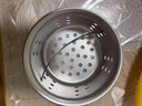 陆康 水槽漏斗下水器盖子过滤提篮洗菜盆塞子洗碗池提笼水池堵水盖 7.7cm提篮 实拍图