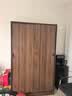 唐辑实木衣柜卧室现代简约家用推拉门储物大衣柜120*50*200cm 实拍图