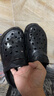 京东京造【抗菌洞洞鞋】凉鞋情侣旅行沙滩两穿eva凉拖鞋男士夜色黑40-41 实拍图