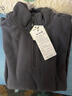 探拓（TECTOP）抓绒衣 户外加厚保暖男抓绒衣纯色立领半开衫柔软舒适抓绒衣 MZRY033 男款灰色 L 实拍图