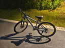 喜德盛（xds）山地自行车黑客350/旭日310 X6铝合金车架21速变速机械碟刹 旭日310石岩灰15.5寸 实拍图