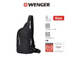 威戈（WENGER）瑞士军刀3.5L斜挎包胸包腰包高端时尚单肩包通勤便携包男 实拍图
